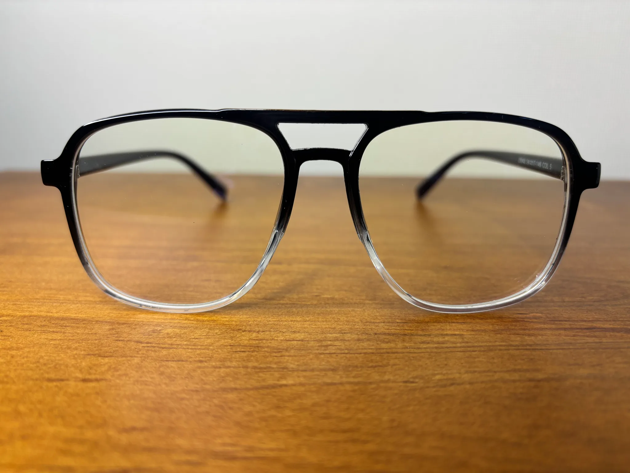 Lentes ópticos acetato aviador de hombre