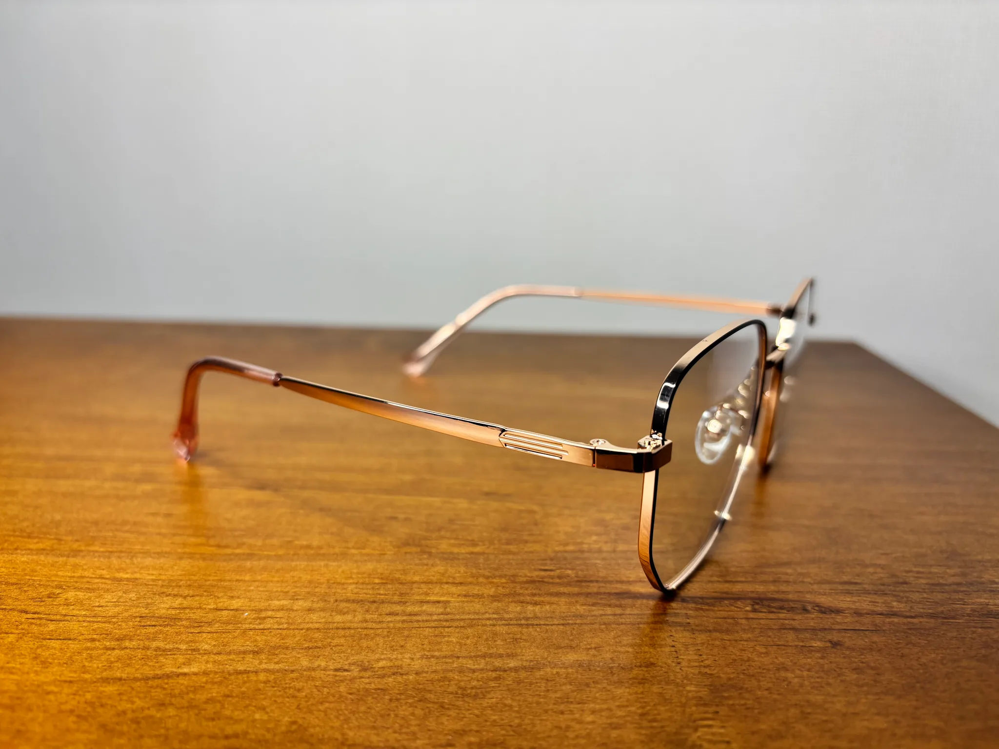 Lentes ópticos metálicos hexagonal de mujer · foto 2
